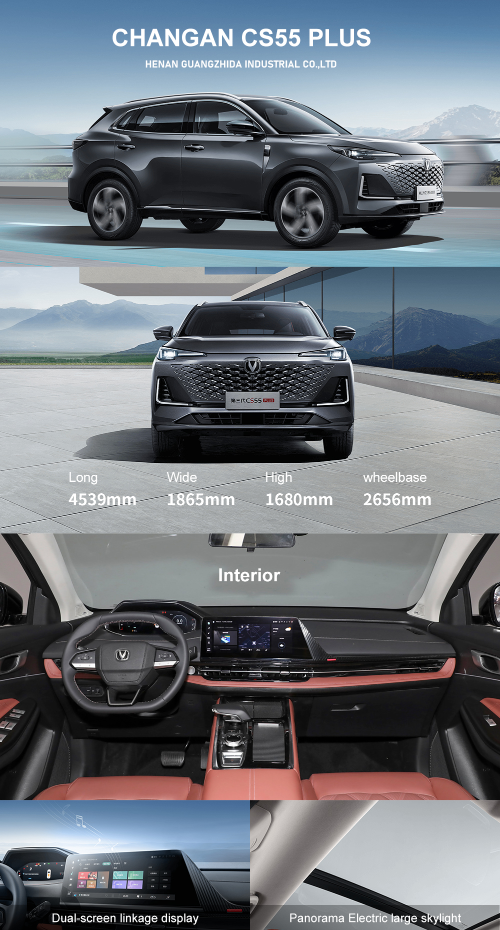 CHANGAN CS55 PLUS China Export