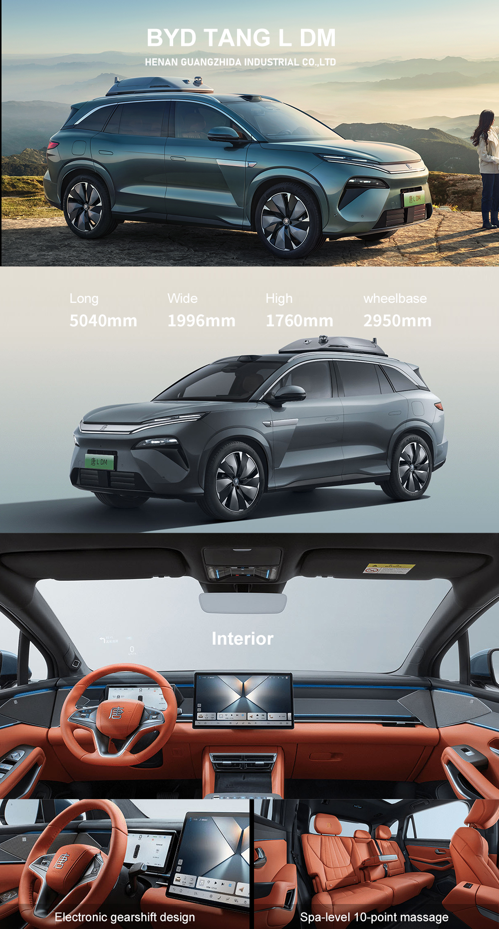 BYD Tang L China Export
